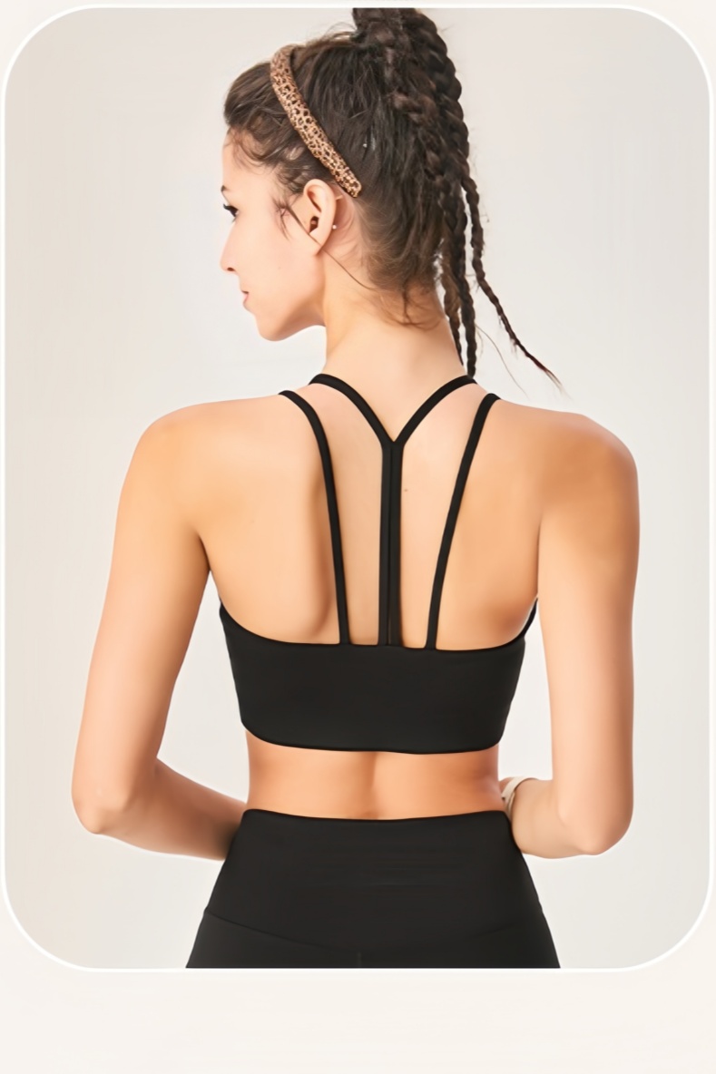 Triple Button Sports Bra